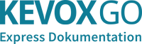 KEVOX GO Express Dokumentation